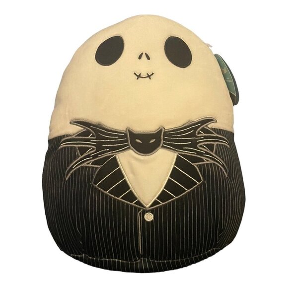 NWT SQUISHMALLOWS Disney Nightmare Before Christmas JACK SALLY Plush Dolls - Picture 3 of 5
